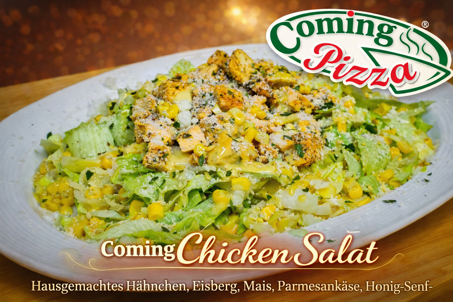 Coming Pizza Blankenburg Neu eingetroffen!!! Chicken Salat