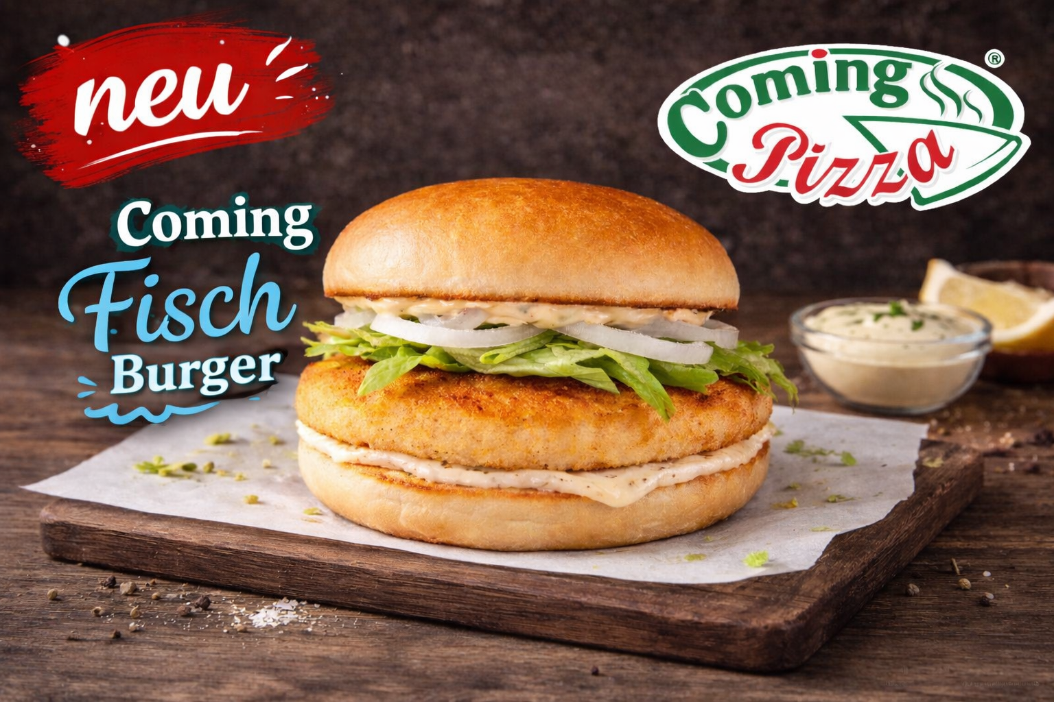 Coming Pizza Blankenburg Coming Fisch Burger