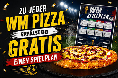 Coming Pizza Blankenburg WM AKTION - TEXAS CHICKEN BBQ PIZZA